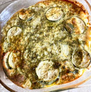 Daržovių ir varškės apkepas