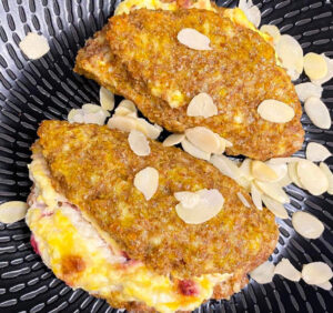 Varškės bandelė su sėlenomis