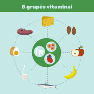 B grupės vitaminai ir jų vaidmuo organizme