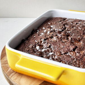 Orkaitėje kepta šokoladinė-avižinė košė/pyragas