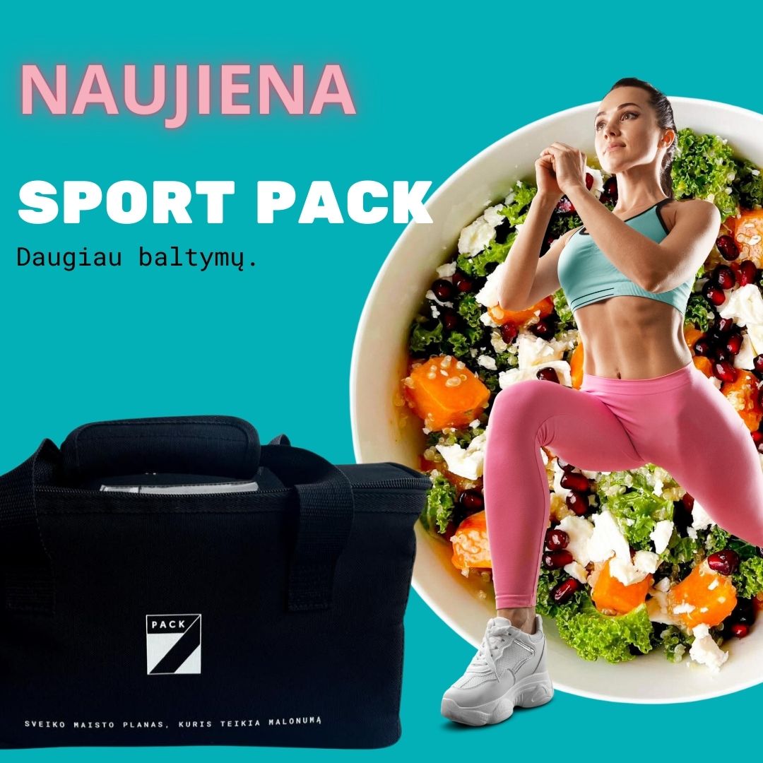 SPORT PACK 7pack naujas mitybos planams sportuojantiems 1